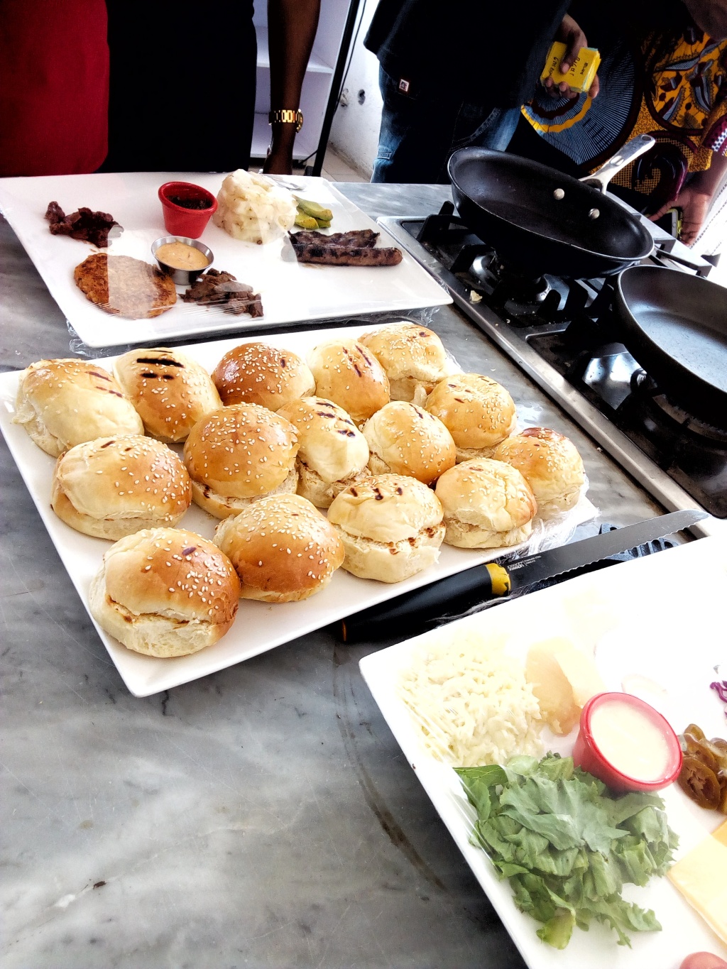 My Eko Tales: A cooking Party at Samantha’s Bistro featuring tasty custom Burgers.